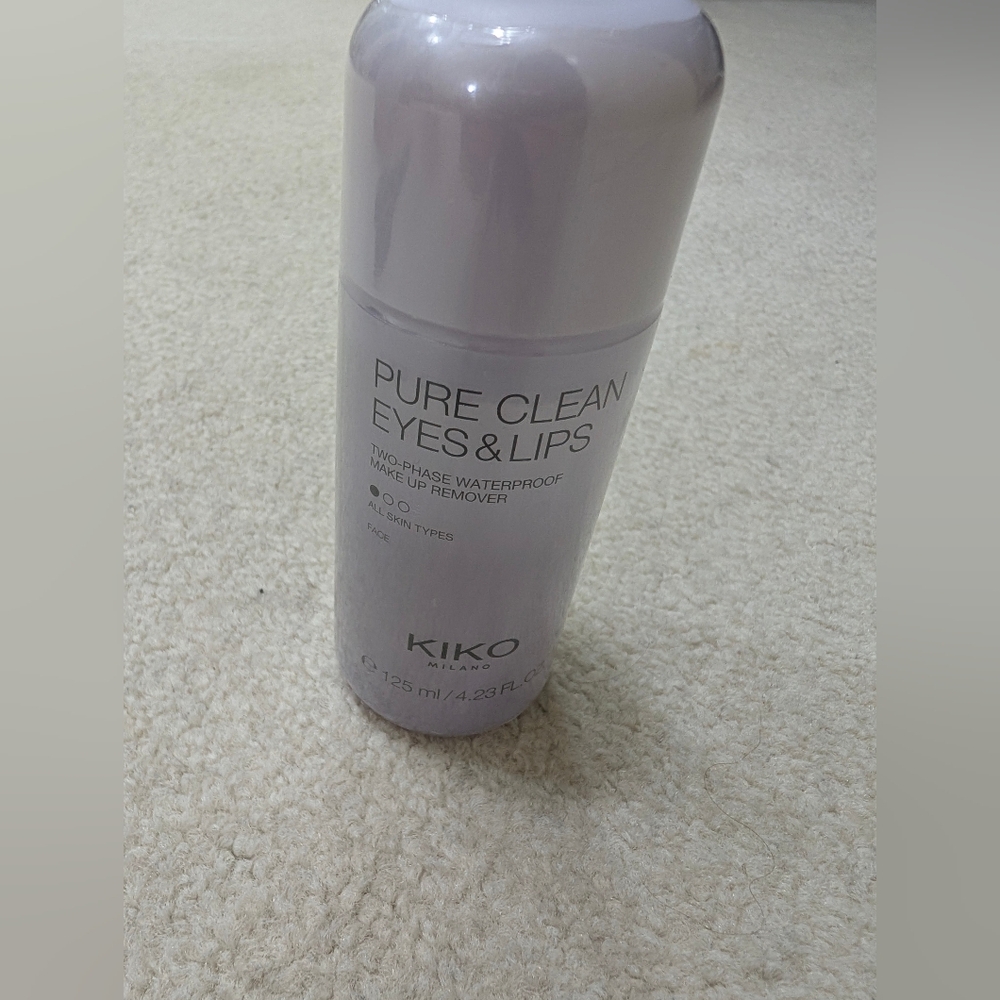 KIKO Pure Clean Eyes & Lips Makeup Remover